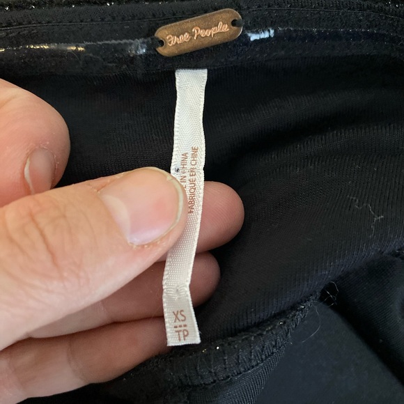 Free People Fit Flare Shattered Strapless Dress - Picture 11 of 11